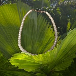 Classic White Pearl Necklace